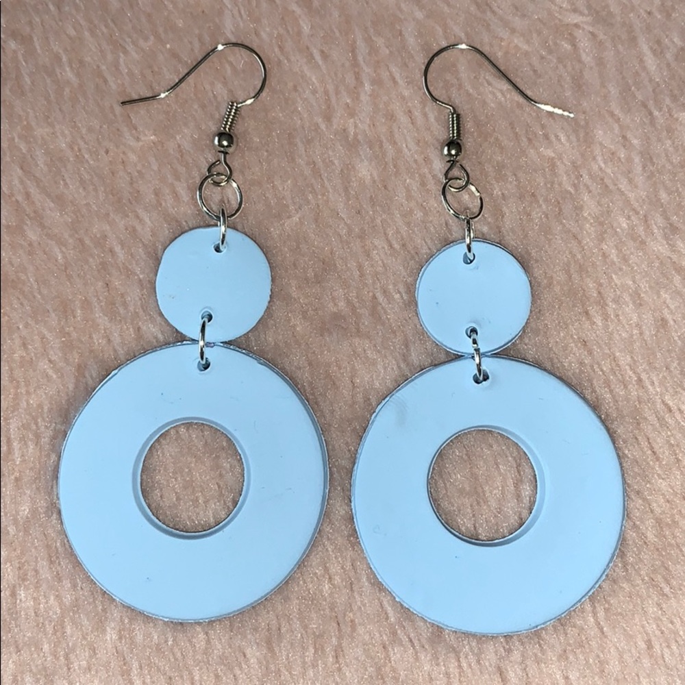 Handmade polymer clay earrings